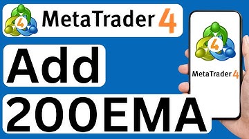 How to Add 200 EMA in MetaTrader 4 Mobile App - Easy to Follow