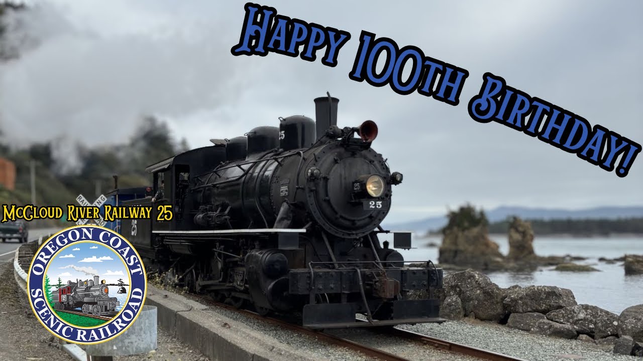 Happy Hundred Years McCloud 25! Cab Ride and Train Chase at the Oregon ...