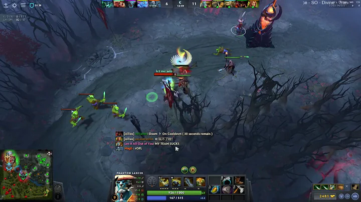 fiftEE/fiftEE Envy dies under tower/Envy baits the enemy team into 5 man gank