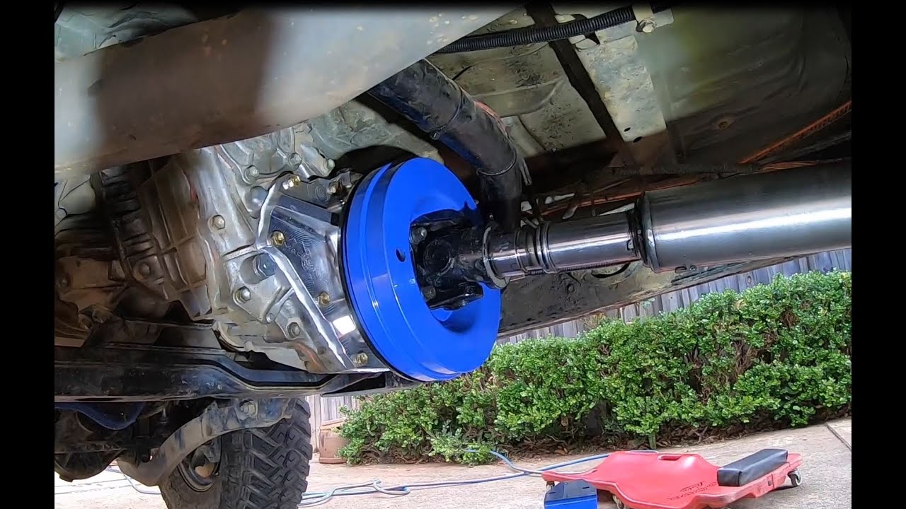 Handbrake upgrade for 70 series LandCruiser