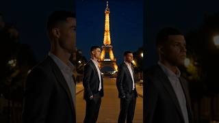Ronaldo vs. Mbappé: The Speed Duel of Generations — Paris at Night. #cristianoronaldo #mbappe