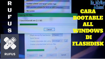 Cara Membuat Bootable Windows 7/8/10 di Flashdisk Menggunakan RUFUS Mudah, Jelas dan Lengkap
