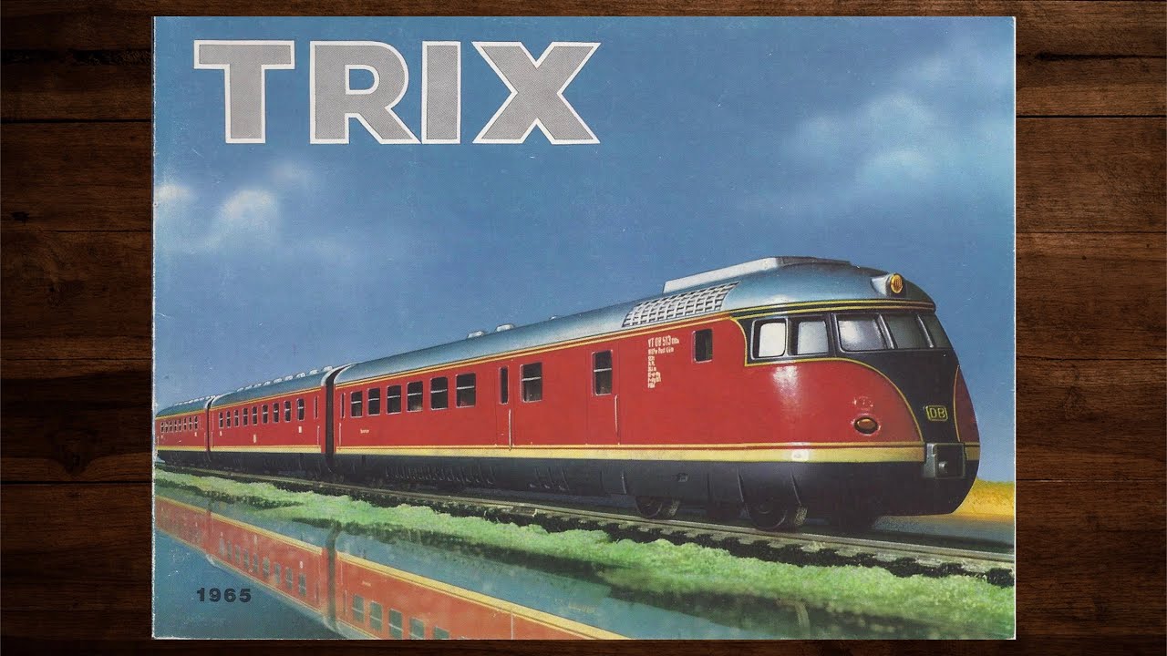 TRIX Katalog 1965 Modellbahn, Modelleisenbahn, H0 YouTube