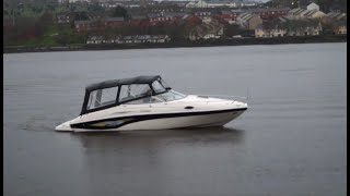 Rinker 232 Captiva Cuddy with Mercruiser 5 0L MPI 260HP Alpha 1 Virtual Sea Trial