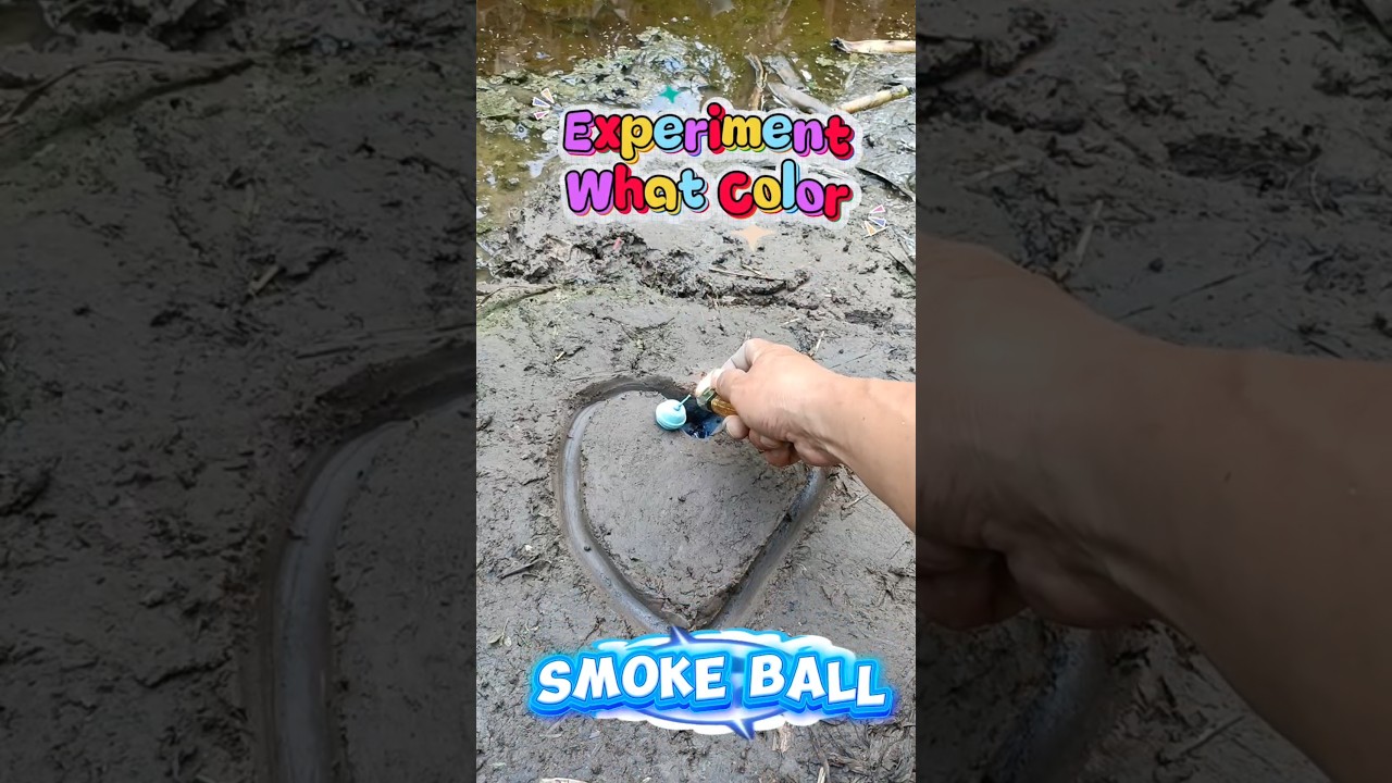A video feature that brings entertainment. Smoke ball love experiment. 