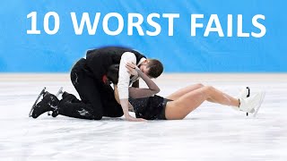 10 Unusual Figure Skating Falls