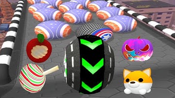 Rolling Balls Sky Escape 🤯💥 Speedrun Gameplay Level 20