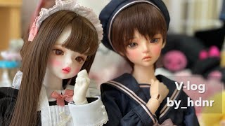 [Unboxing]드디어 개봉하였다❣️❣️반가워☺️나비🦋즈현👑| 리나슈슈 다이나,테레즈 | 구체관절인형 | bjd | bjddoll