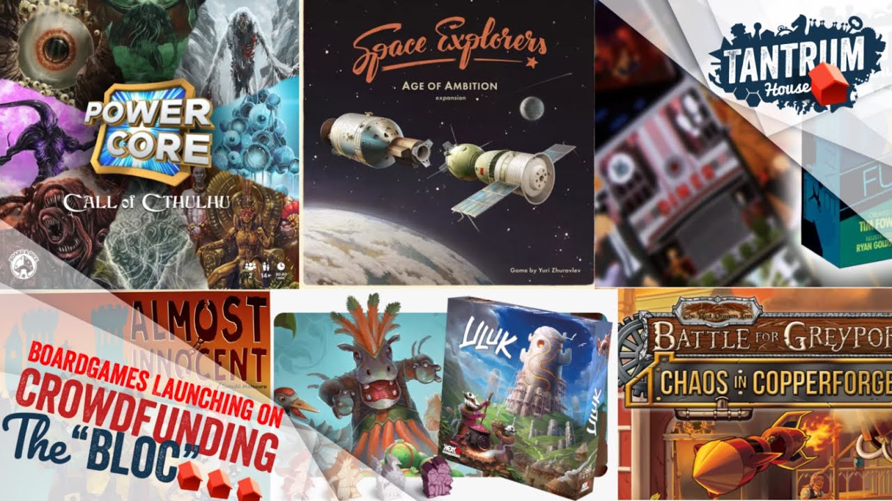 August 2022 (2nd half) Crowdfunding Board Games