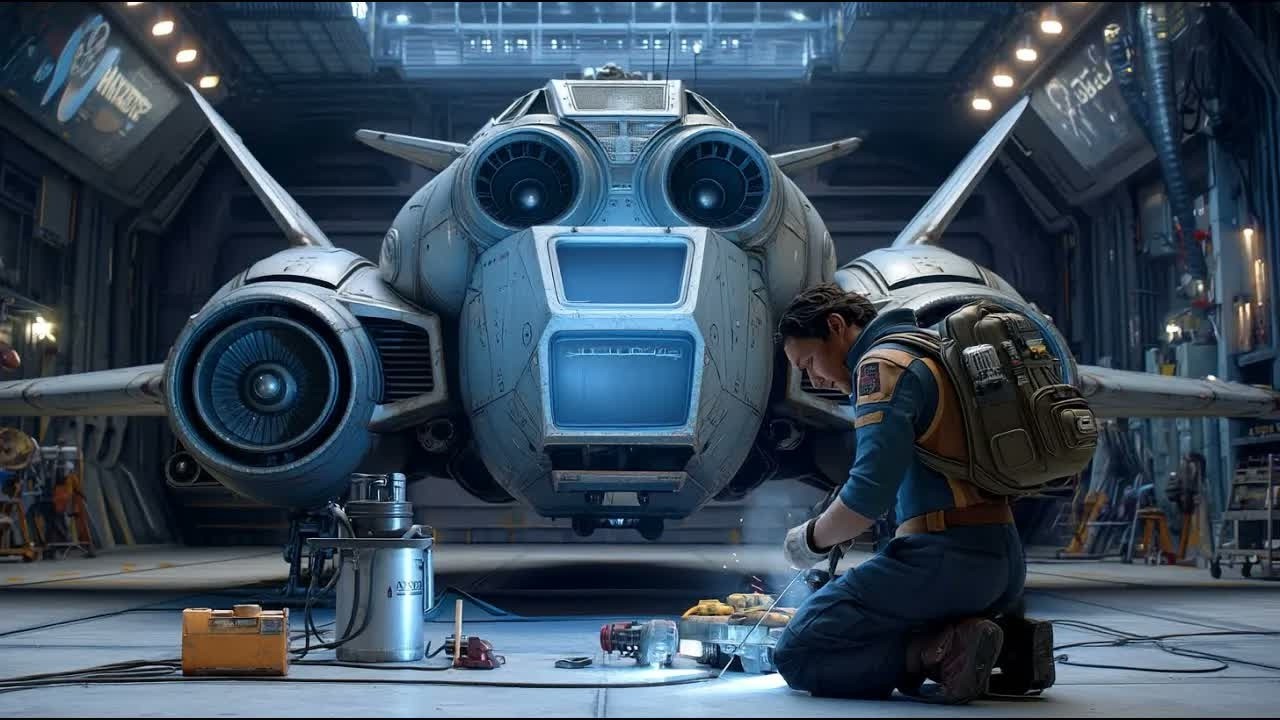 When Everyone Fled the Ship, the Human Mechanic Stayed—and Discovered a Hidden Secret