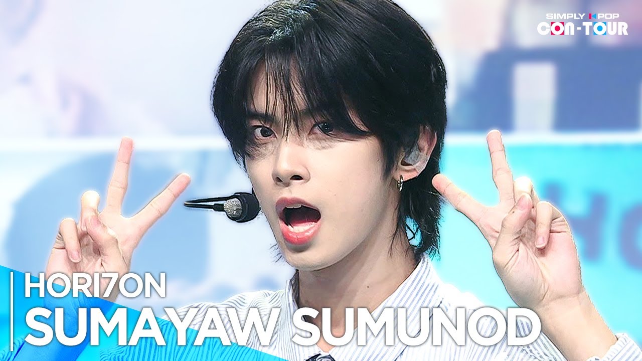 [4K] HORI7ON(호라이즌) - 'SUMAYAW SUMUNOD' _ EP.630 | #SimplyKPopCONTOUR ...