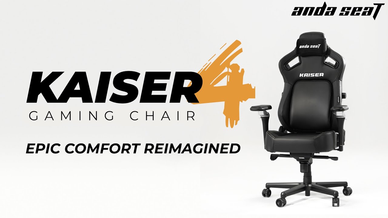 AndaSeat Kaiser 4 Series Premium Gaming Chair (Hardware) - Review 6 YouTube player
