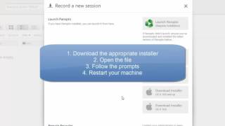 Providing Video and Audio Feedback: Downloading and Installing Panopto