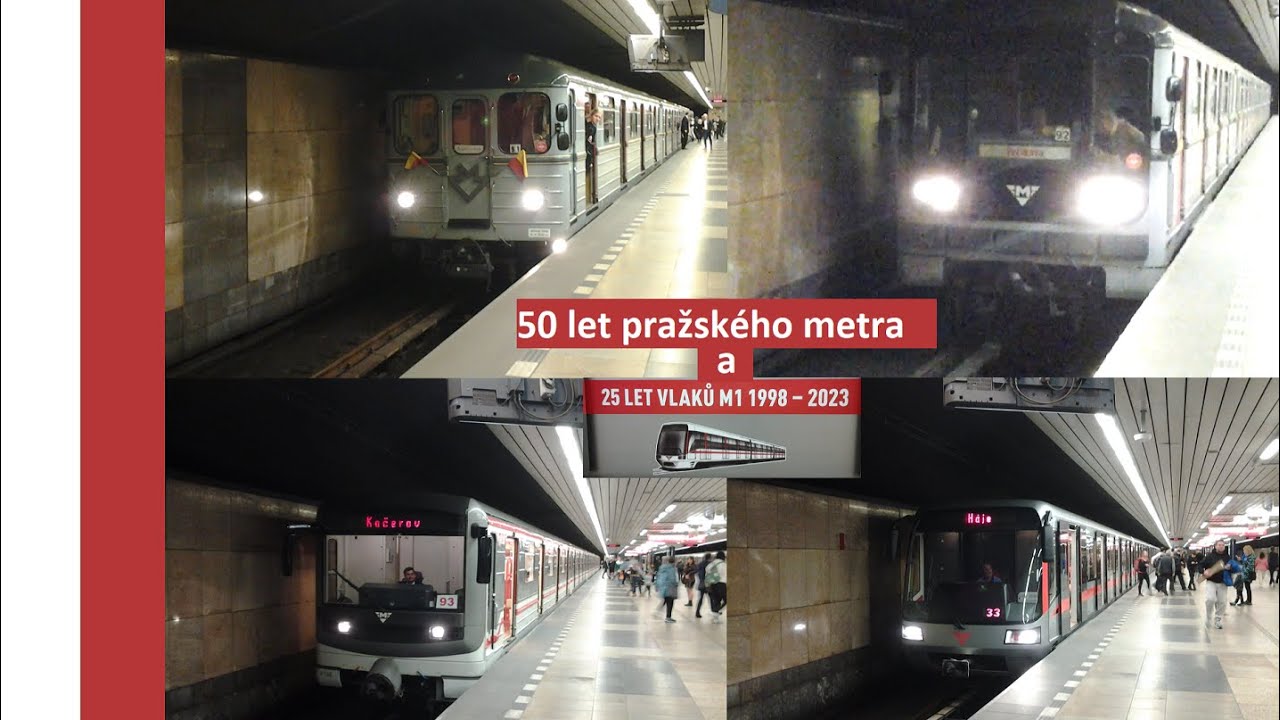 Ukončete výstup a nástup. 50 let pražského metra a 25 let souprav M1.