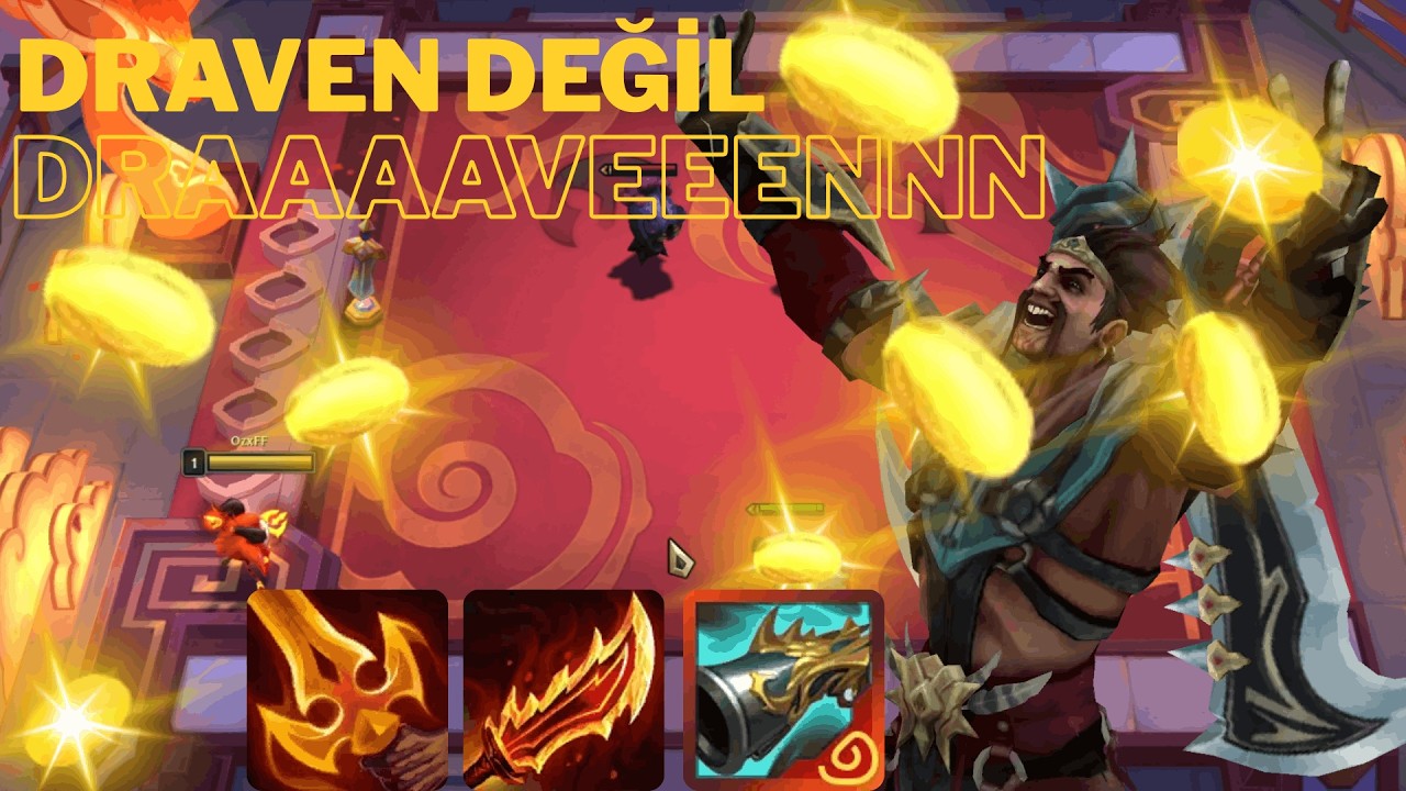 Draven Değil DRAAAAVEEEEENNNN  Her yer GOLD |  TFT Set 16