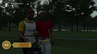 PGA Tour 2K23 9 Holes Foxholm Golf Links Stroke.
