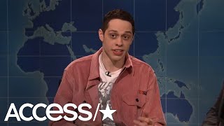 Pete Davidson was on "SNL" where he joked about his suicide scare b...