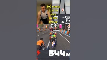 Why Are Zwift Race Starts Always Like THIS?!  #cycling #indoorcycling #zwiftracing #zwift #sports