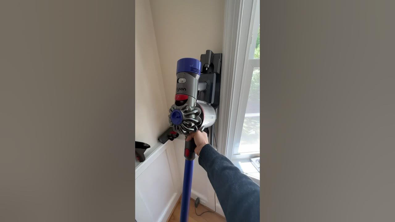 Dyson V8 with Wall Mounted Charging Dock YouTube