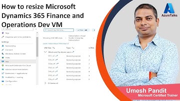 How to resize Microsoft Dynamics 365 Finance and Operations Dev VM