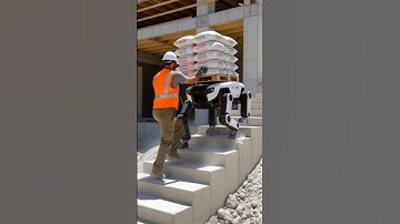 Robot and Worker Team Up on Construction Site