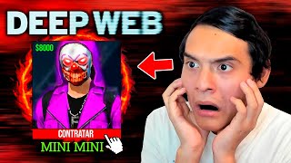 ENTRO A LA DEEP WEB Y CONTRATO A MINI MINI 😱 Y ESTO PASO!! Free Fire