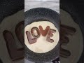 ❤️How to make a  love pancake for your sweetheart at home❤️❤️  #pancake #love #valentine