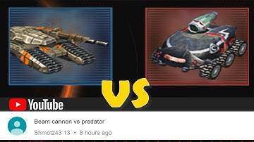 GDI Predator Tank vs Nod Beam Cannon
