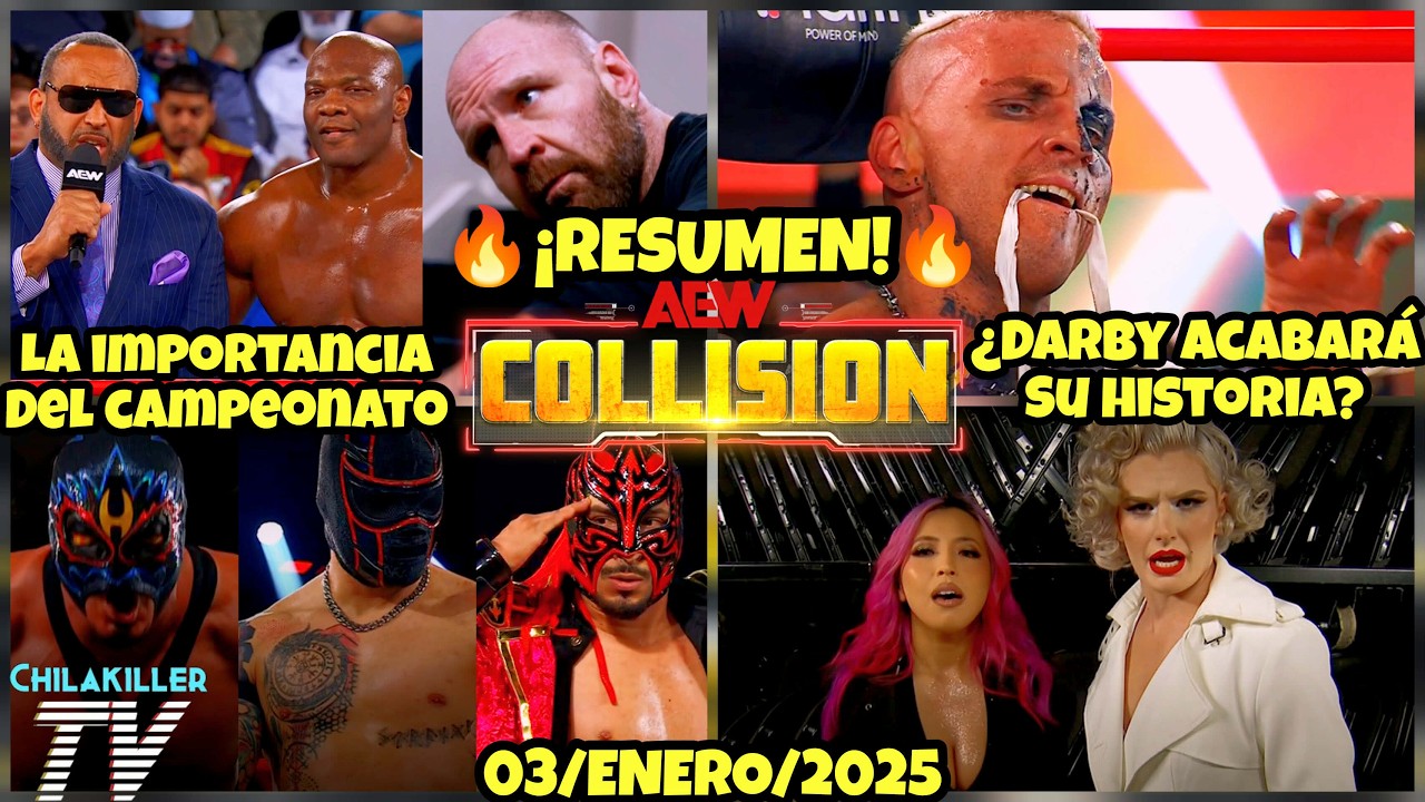 ¿DARBY ACABARA SU HISTORIA? | AEW Collision | 3 Enero 2026 | RESUMEN Y RESULTADOS