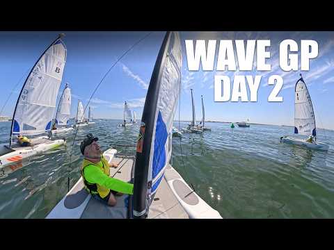 Brand New Catamaran Racing Format: Wave GP Day 2