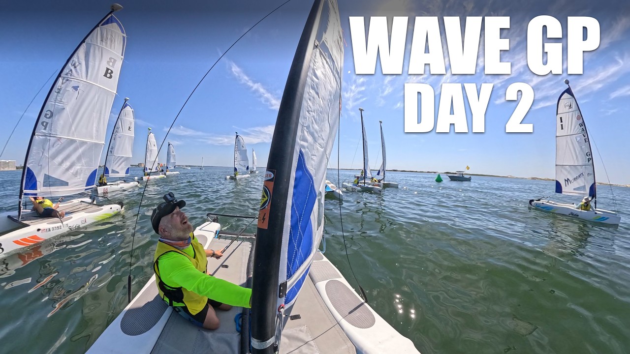 Brand New Catamaran Racing Format: Wave GP Day 2