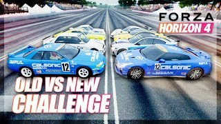 Forza Horizon 4 - Old vs New Cars Challenge! (GT-R, Mustang, 911, etc..)