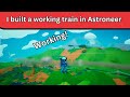 I Built a Working Train in Astroneer