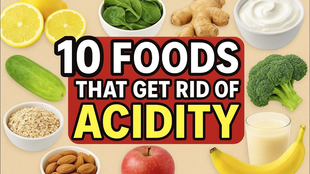 10 foods that calm your stomach instantly! 🍌🥒 