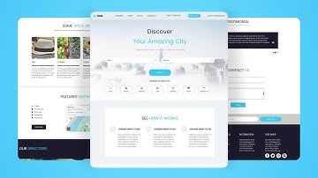🗺️ How to Make a Responsive Tour & Travel Website Design || HTML, CSS & JS