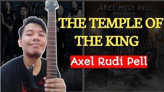 the temple of the king - axel rudi pell guitar solo(cover by mike guitarist) screenshot 5