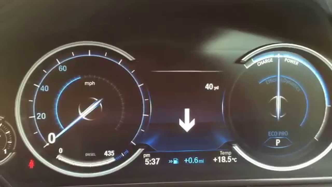 BMW 2015 Digital Dash Gauges 
