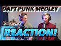 Pentatonix - Daft Punk Medley (One More Time, Get Lucky,...) REACTION!! (ONE OF MY FAVORITES!)