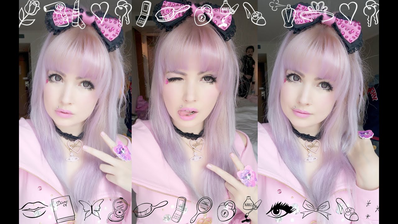 Kawaii Makeup Transformation Gyaru Inspired Roxie Sweetheart