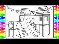 How to Draw a Fun Indoor Playground for Kids πππPlayground Drawing and Coloring for Kids How to Draw a Fun Indoor Playground for Kids πππPlayground Drawing and Coloring for Kids