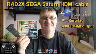 RAD2X SEGA Saturn HDMI cable