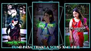 TUMI ASHE PASHE THAKLE XML FILE ALIGHT MOTION VIDEO EDITING NEW TREND NEW XML FILE ❤️ 