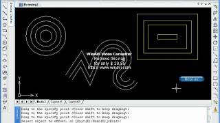 Creating offsets of objects in ZWCAD