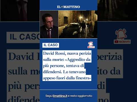Video David Rossi, nuova perizia sulla morte: «Aggredito da più persone, tentava di difendersi»