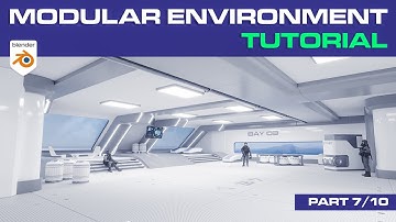 Blender TUTORIAL - Modular Environment (elevated floor)