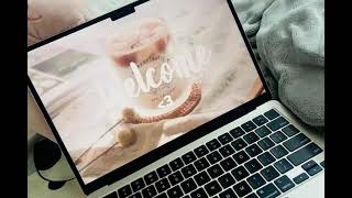 How to Customise MacBook Air(M2) | Aesthetic Theme | Mac OS Sonoma