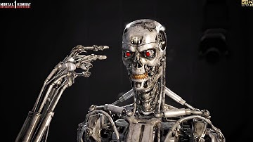 [Mk1] All Fatalities on Terminator T-800 | 4k 60fps