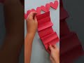 How To Make A Heart Paper Chain DIY Paper Heart Garland Shorts Hearts Papercrafts