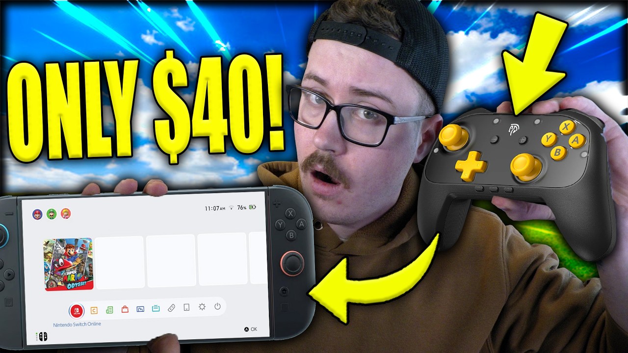 Лучший контроллер для Nintendo Switch 2 всего за 40 долларов! | Обзор EasySMX S10 Lite