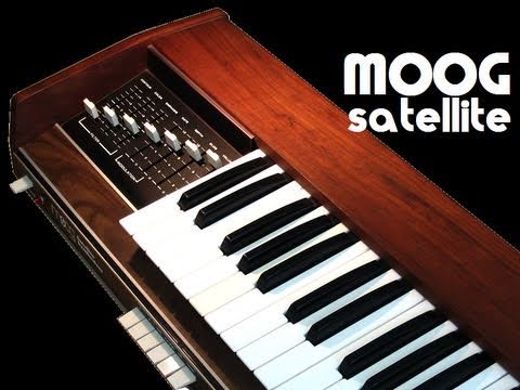 MOOG SATELLITE Demo Pt. 1 vintage synthesizer 1974